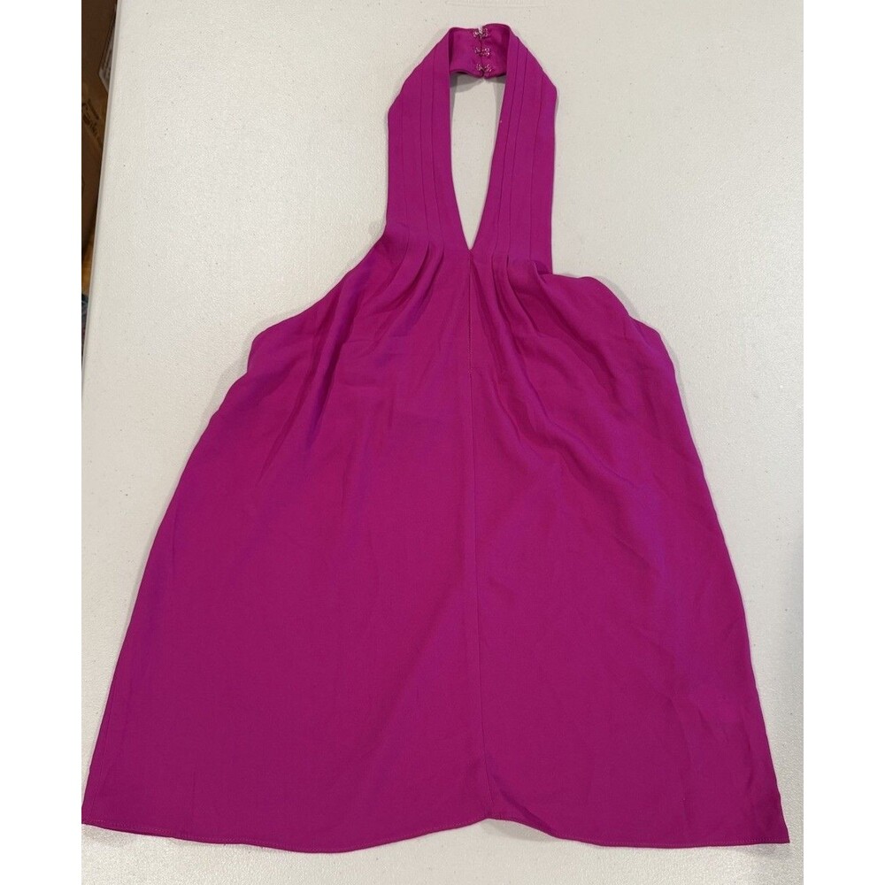 Do+Be Halter Top Women Small Fuschia Lightweight Minimal Fairy Y2K Coquette Twee